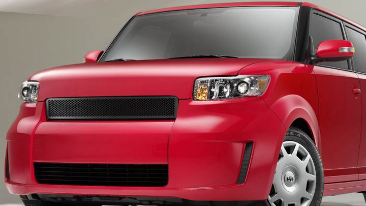 2009 Scion XB RS 6.0 in Red Front Pose